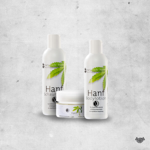 Wellness-Paket Natürlich Hanf/Naturkosmetik Set