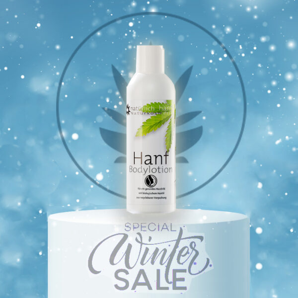 WINTER-SALE - Natürlich Hanf Bodylotion