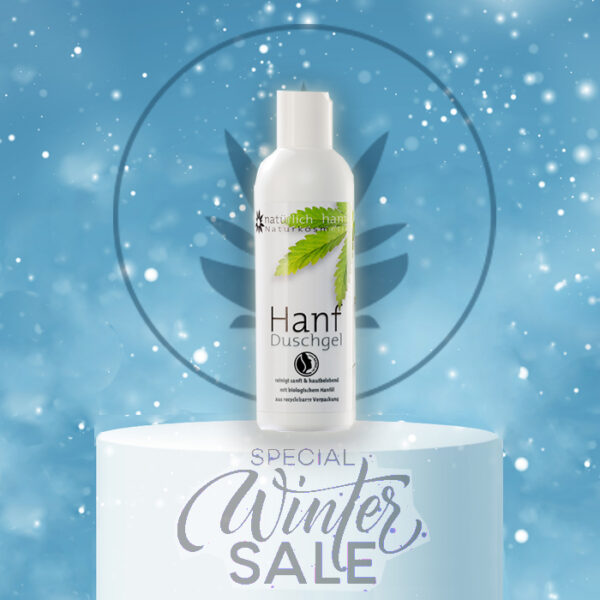 WINTER-SALE - Natürlich Hanf Duschgel
